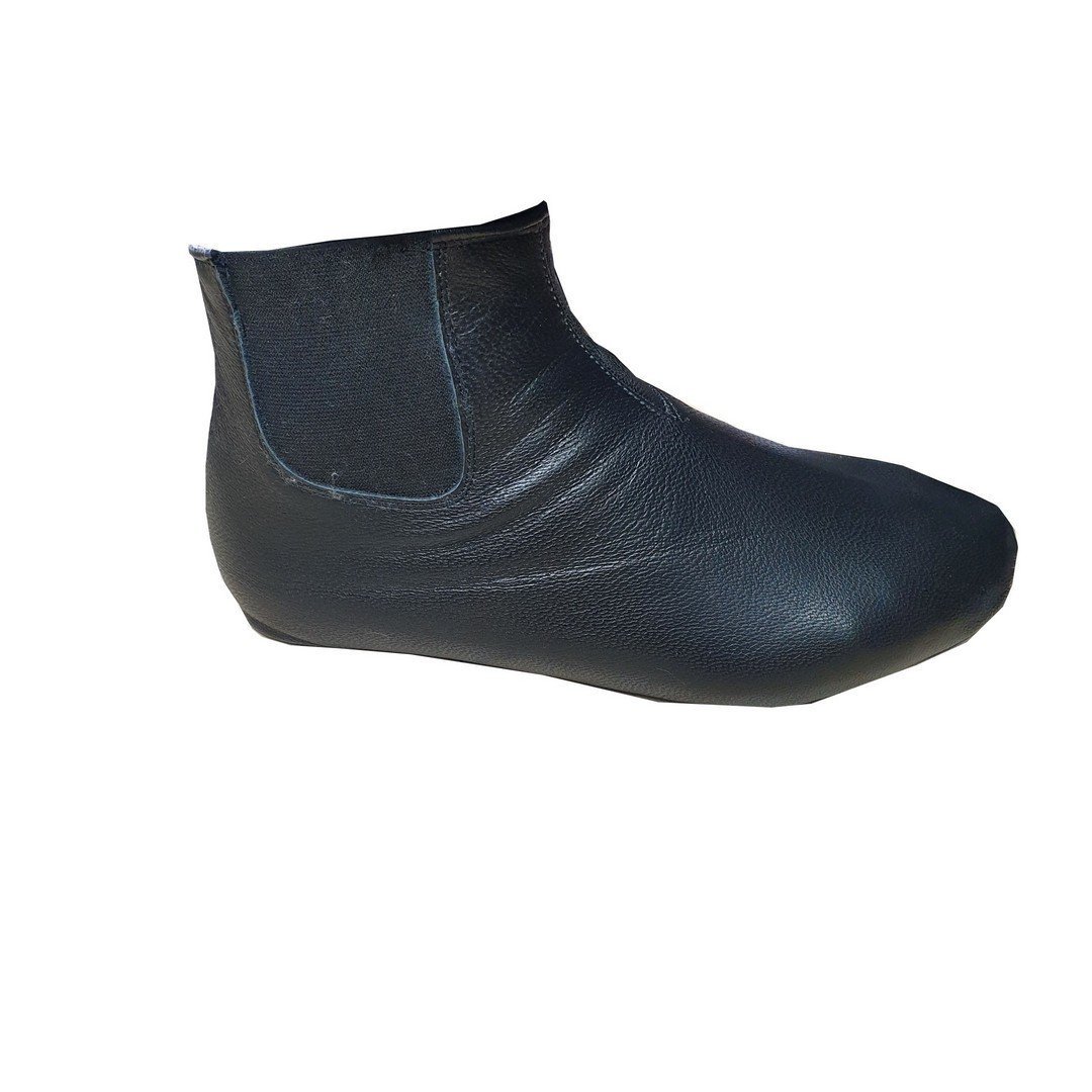 Keçi Derisi Fermuarlı ve Bileği Lastikli Mes