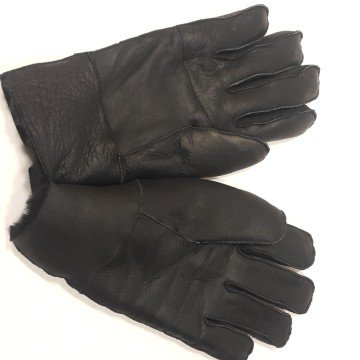 Kahverengi Komple Koyun Kürklü Erkek Eldiven