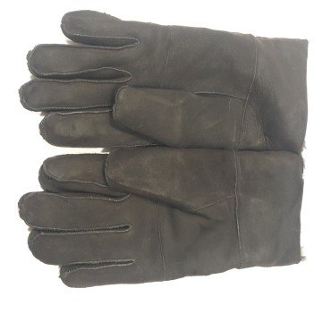 Kahverengi Komple Koyun Kürklü Erkek Eldiven