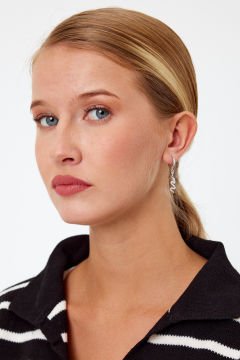 Yılan Model Gümüş Kolye