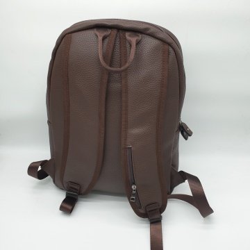 Emitasyon Deri Leptop Bölmeli Sırt Çantası