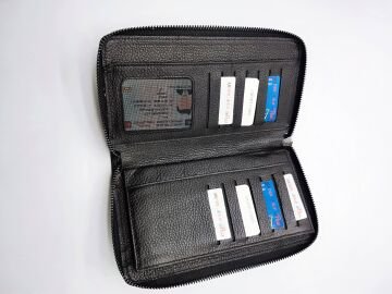 El Tutma Saplı Telefon Koyma Bölmeli Portföy Çanta