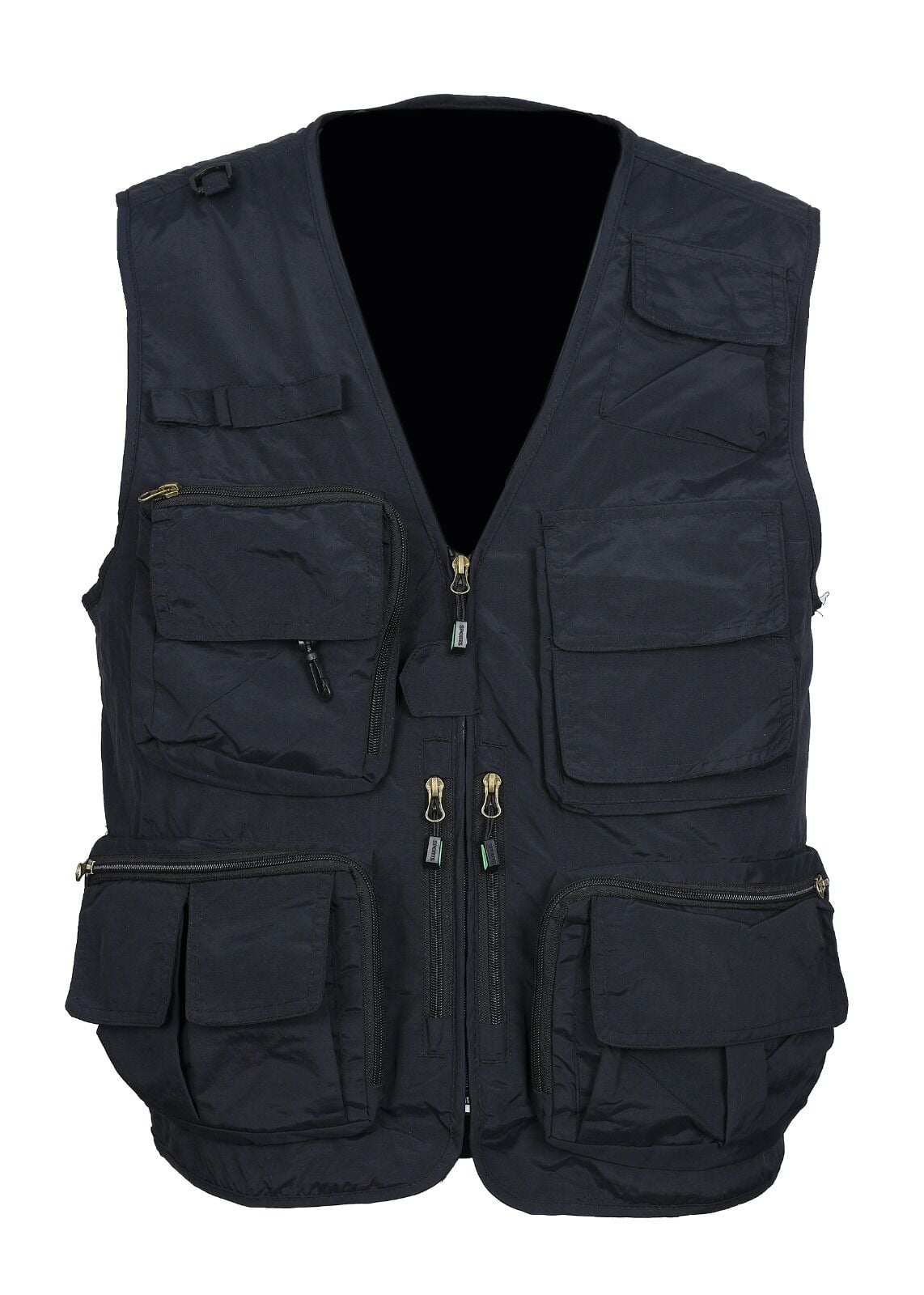Avcı Model İçi Fileli Siyah Renk Outdoor Yazlık Yelek