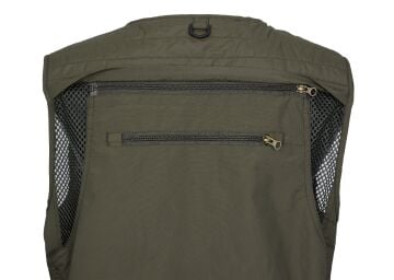 Avcı Model İçi Fileli Siyah Renk Outdoor Yazlık Yelek
