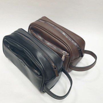 Kahve Renk Deri Erkek El Çantası