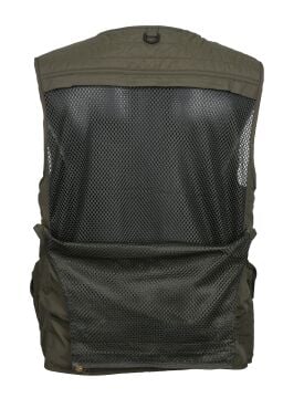 Avcı Model İçi Fileli Haki Renk Outdoor Yazlık Yelek