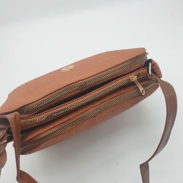 Klasik Model Bayan El Çantası Taba