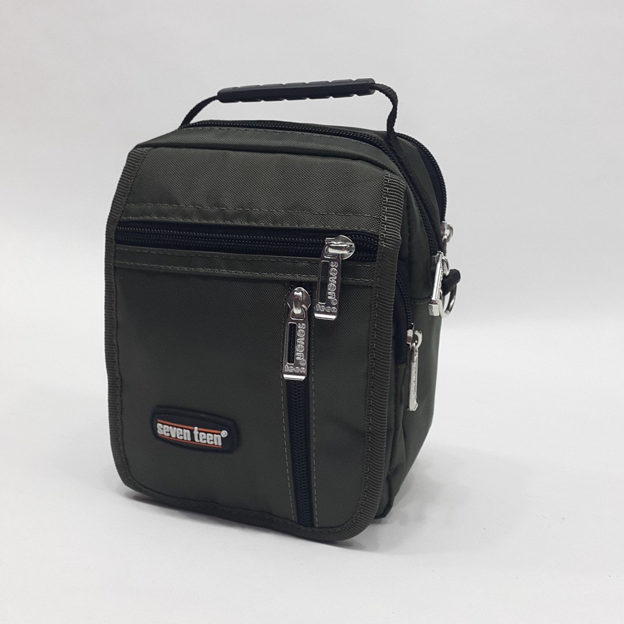 Orta Boy Seventeen Haki Renk Erkek El Çanta