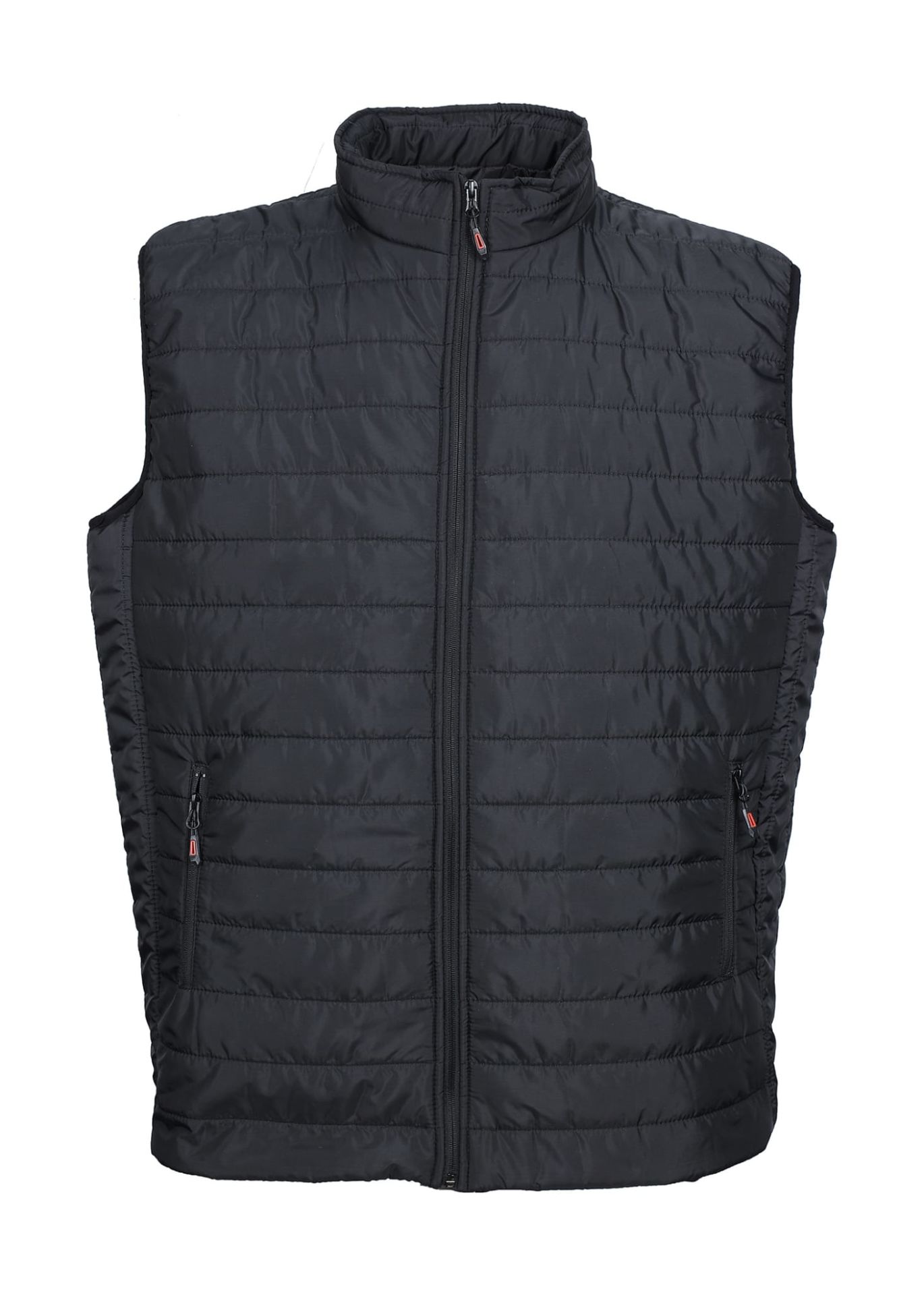 Battal Beden Kumaş Yelek Siyah Renk