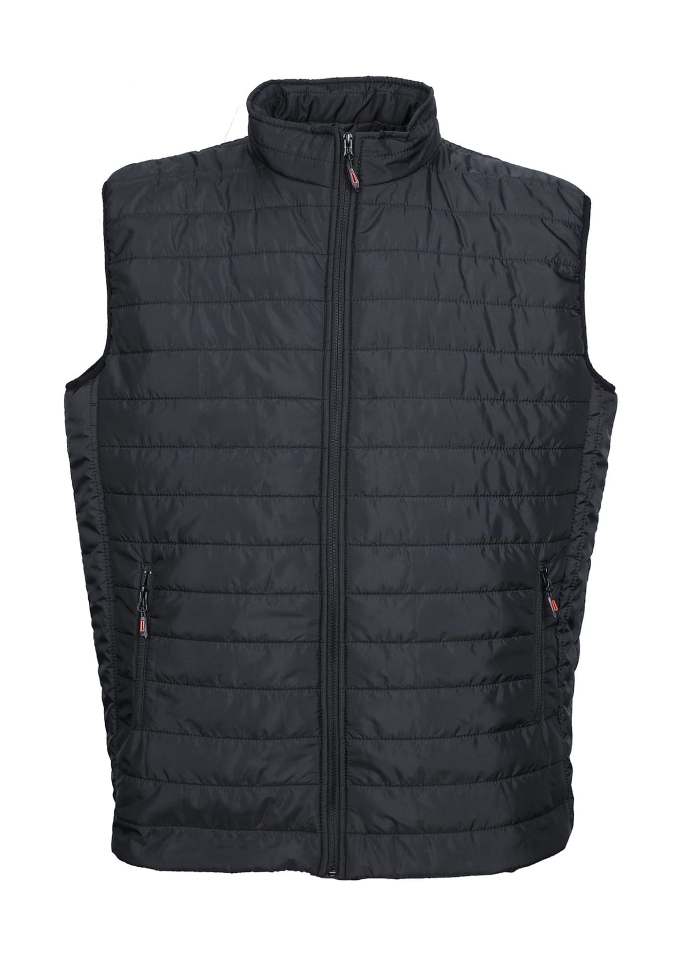 Battal Beden Kumaş Yelek Siyah Renk