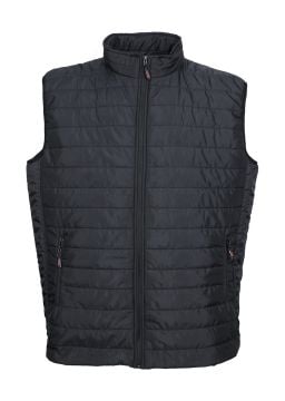 Battal Beden Kumaş Yelek Siyah Renk