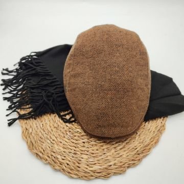 Kadife Model Kasket Ve Atkı İkili Takım