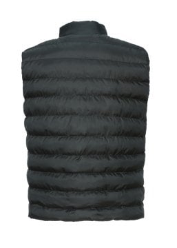 Battal Beden Şişme Spor Erkek Yelek Siyah Renk