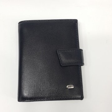 Siyah-Taba-Kahve Renkte Kartlık, Kimlik Ve Çıtçıtlı Bozuk Para Bölmeli Deri Cüzdan