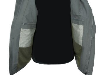 Yakalı Ve Torba Cepli Yazlık Kumaş Yelek Haki Renk