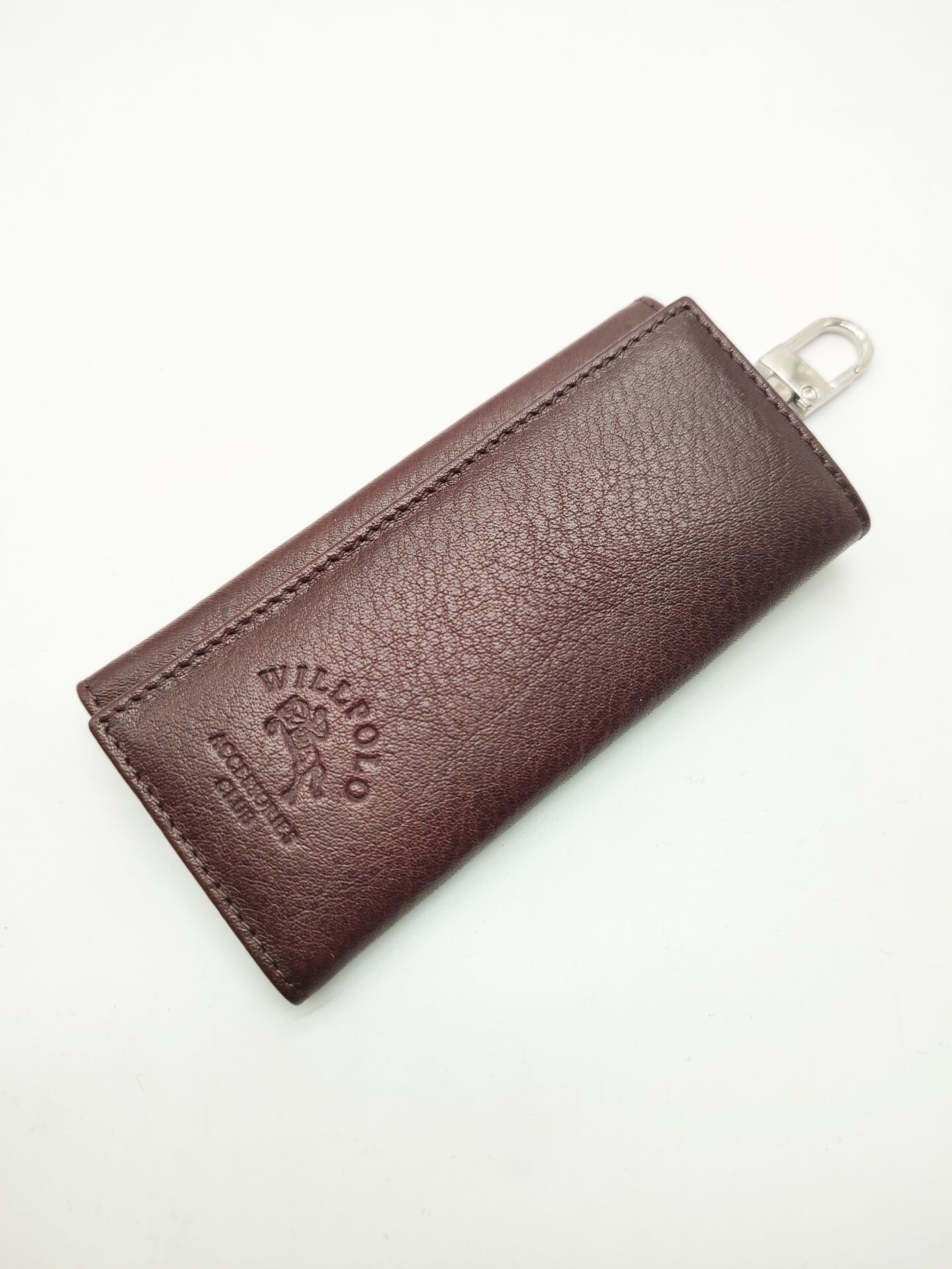 Uzun Boy Deri Anahtarlık Kahve Renk