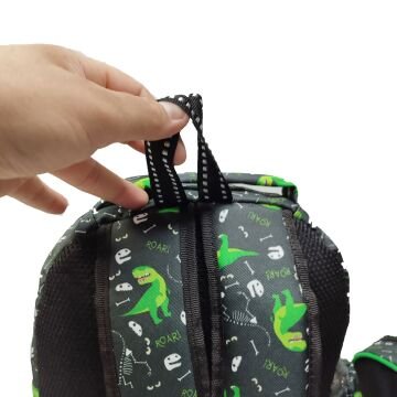 T-rex Baskılı Erkek Çocuk Okul Sırt Çantası