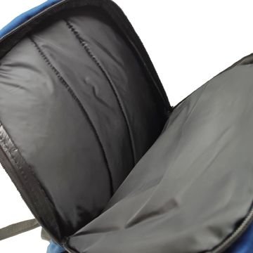 Dikey Fermuarlı Spor Model Sırt Çantası Mavi Renk