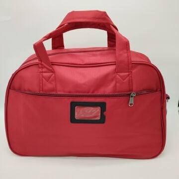 Orta Boy Seyehat ve Spor Çantası Bordo Renk