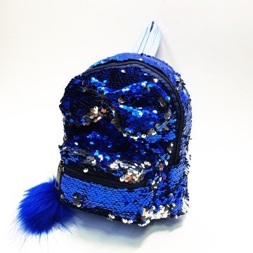 Papyon Figürlü  Çocuk Sırt Çantası Mavi