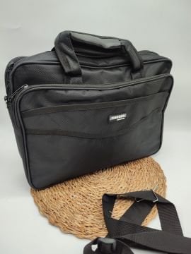 Orta Boy Leptop Bölmeli  Güçlü Evrak Çantası