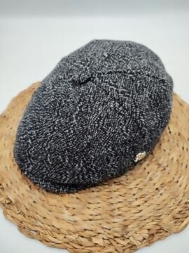 8 Parça Klasik Kasket Gri Renk