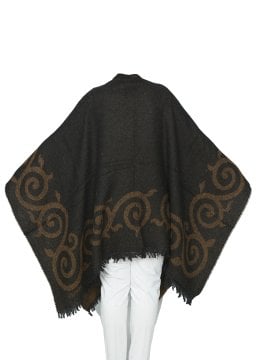 Kahve Renk Sarmaşık Model Panço