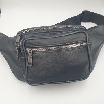 Ayarlanabilir Kemerli Deri Bel Çantası