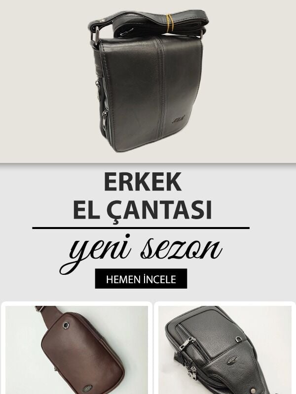 Erkek el çanta
