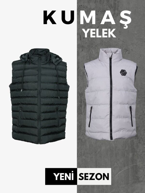 erkek kumaş yelek